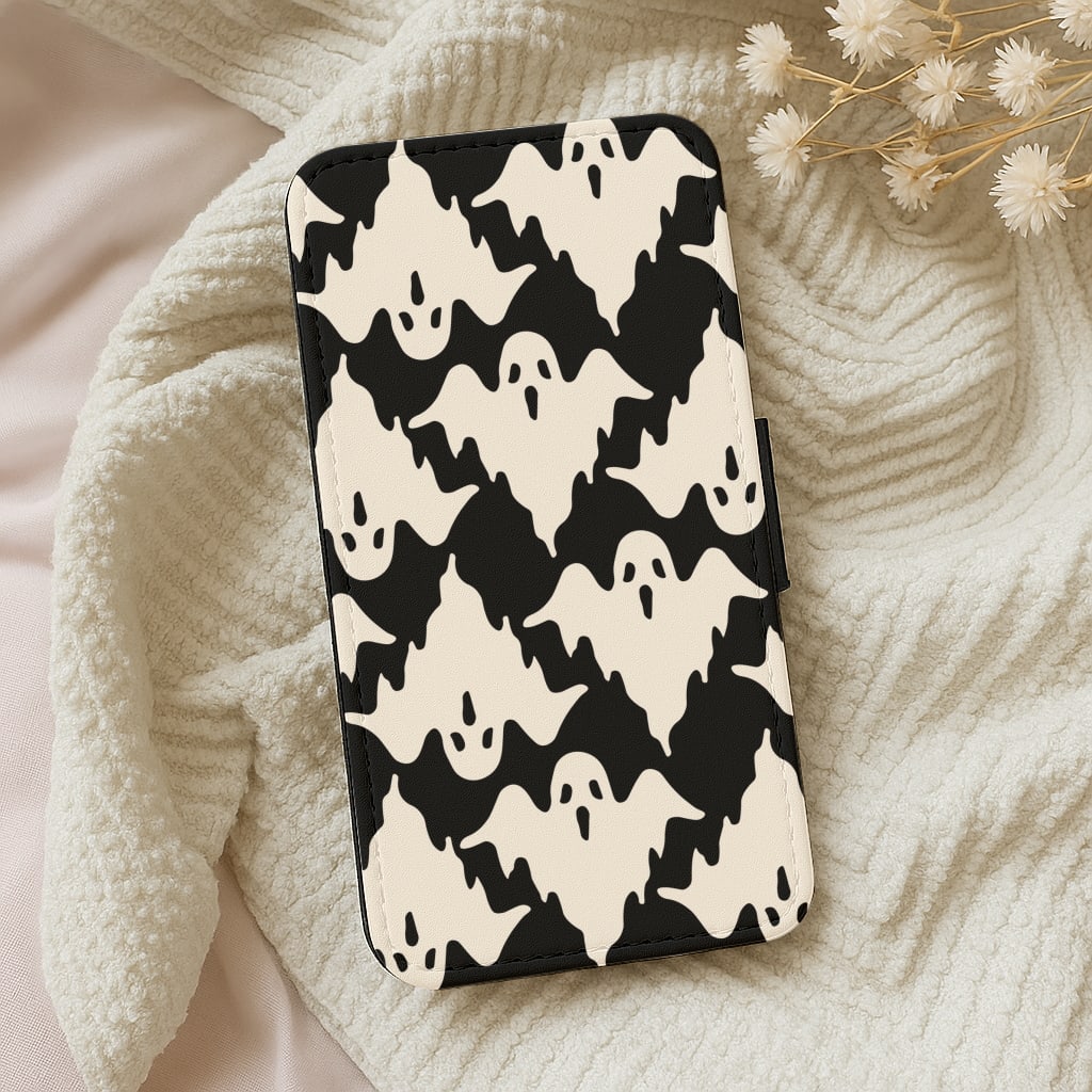 Halloween Pattern 17 Wallet Phone Case