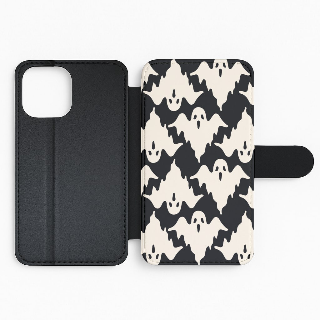 Halloween Pattern 17 Flip Phone Case