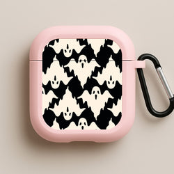 Halloween Pattern 17 Pink AirPods Case