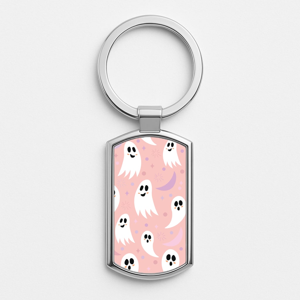 Halloween Pattern 18 Luxury Keyring