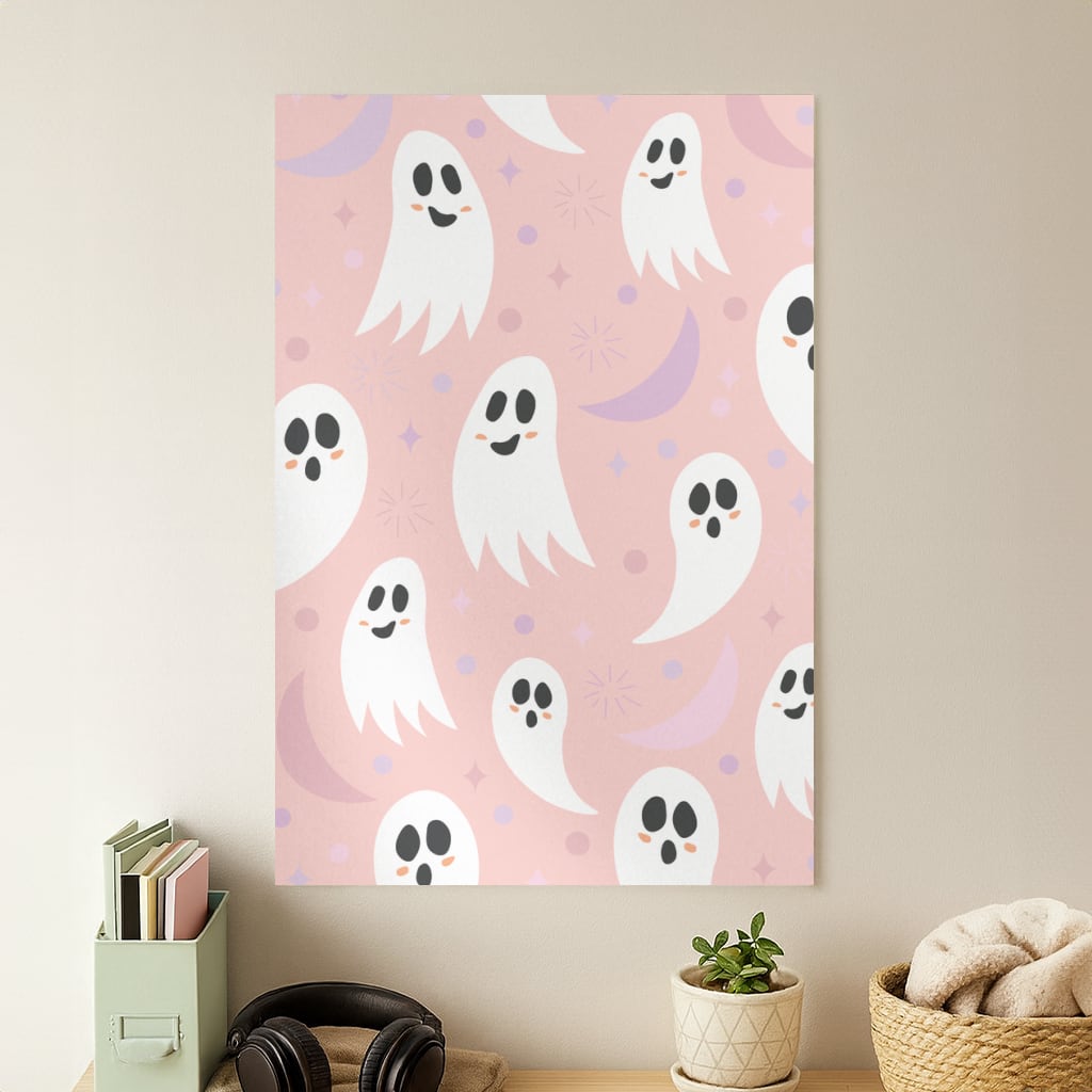 Halloween Pattern 18 Poster