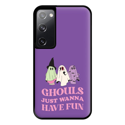 Ghouls Just Wanna Have Fun Phone Case for Galaxy S20