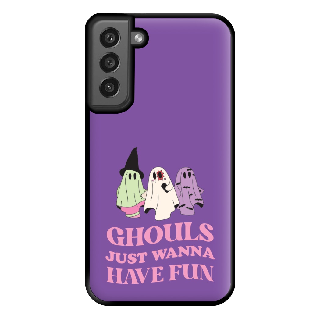 Ghouls Just Wanna Have Fun Phone Case for Galaxy S21FE