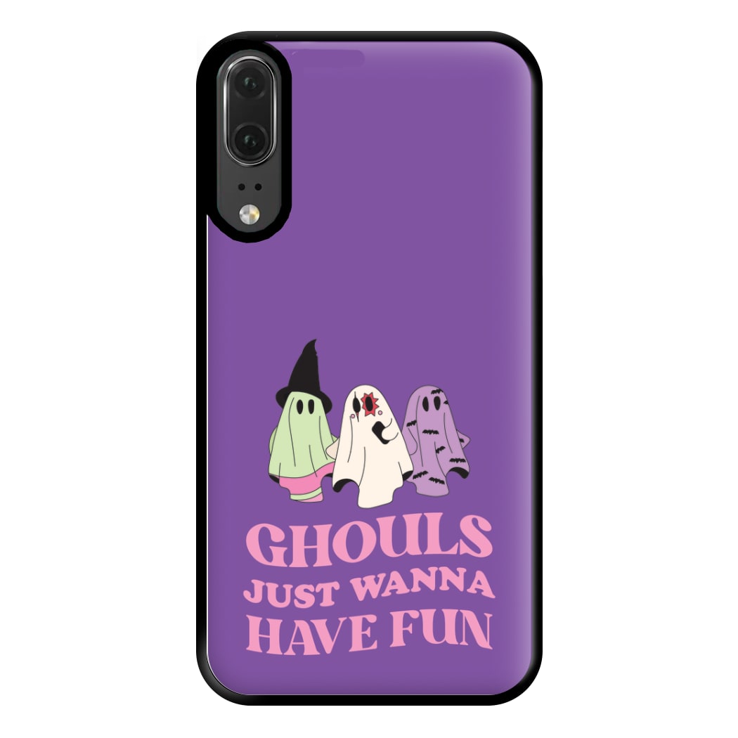 Ghouls Just Wanna Have Fun Phone Case for Huawei P20