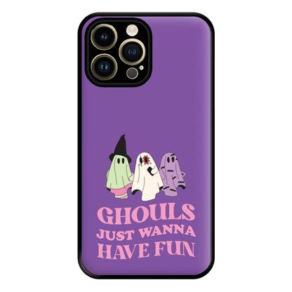 Ghouls Just Wanna Have Fun Phone Case for iPhone 14 Pro Max