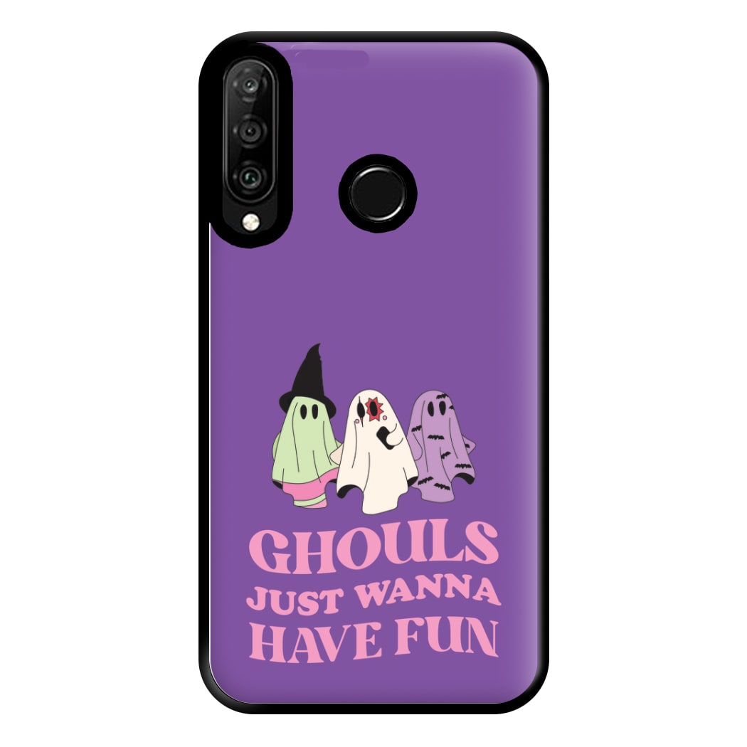 Ghouls Just Wanna Have Fun Phone Case for Huawei P30 Lite