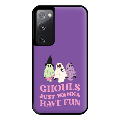 Ghouls Just Wanna Have Fun Phone Case for Galaxy S20FE