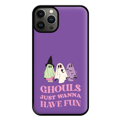 Ghouls Just Wanna Have Fun Phone Case for iPhone 13