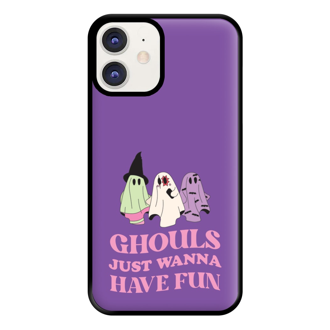 Ghouls Just Wanna Have Fun Phone Case for iPhone 12 / 12 Pro