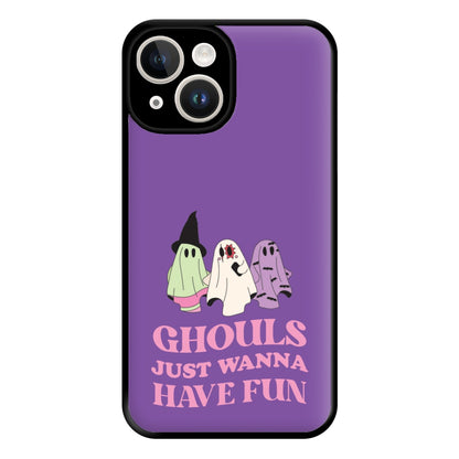 Ghouls Just Wanna Have Fun Phone Case for iPhone 14