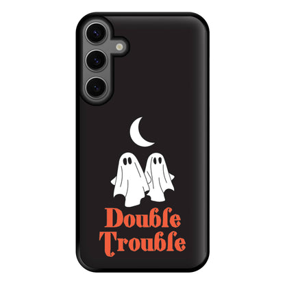 Double Trouble Black Phone Case for Galaxy S23FE