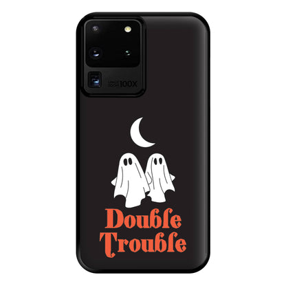 Double Trouble Black Phone Case for Galaxy S20 Ultra