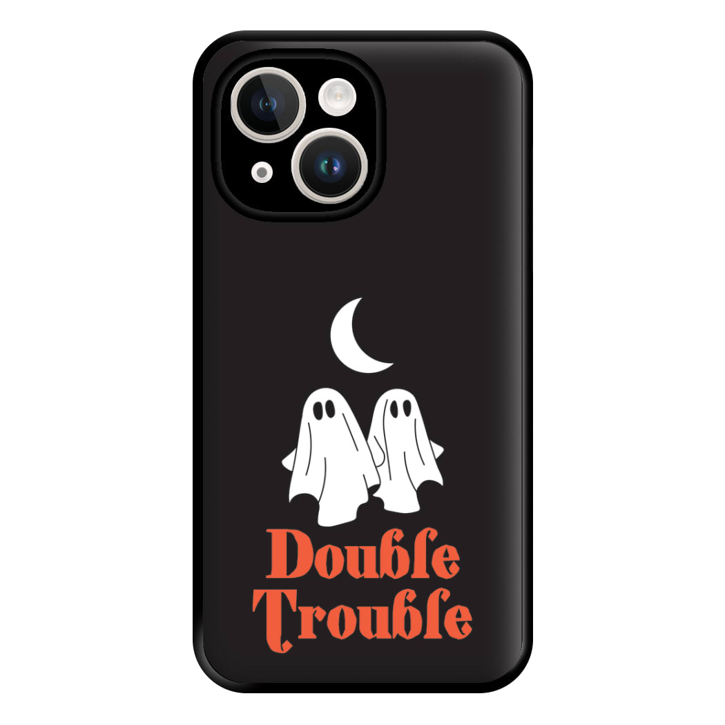 Double Trouble Black Phone Case for iPhone 14 Plus