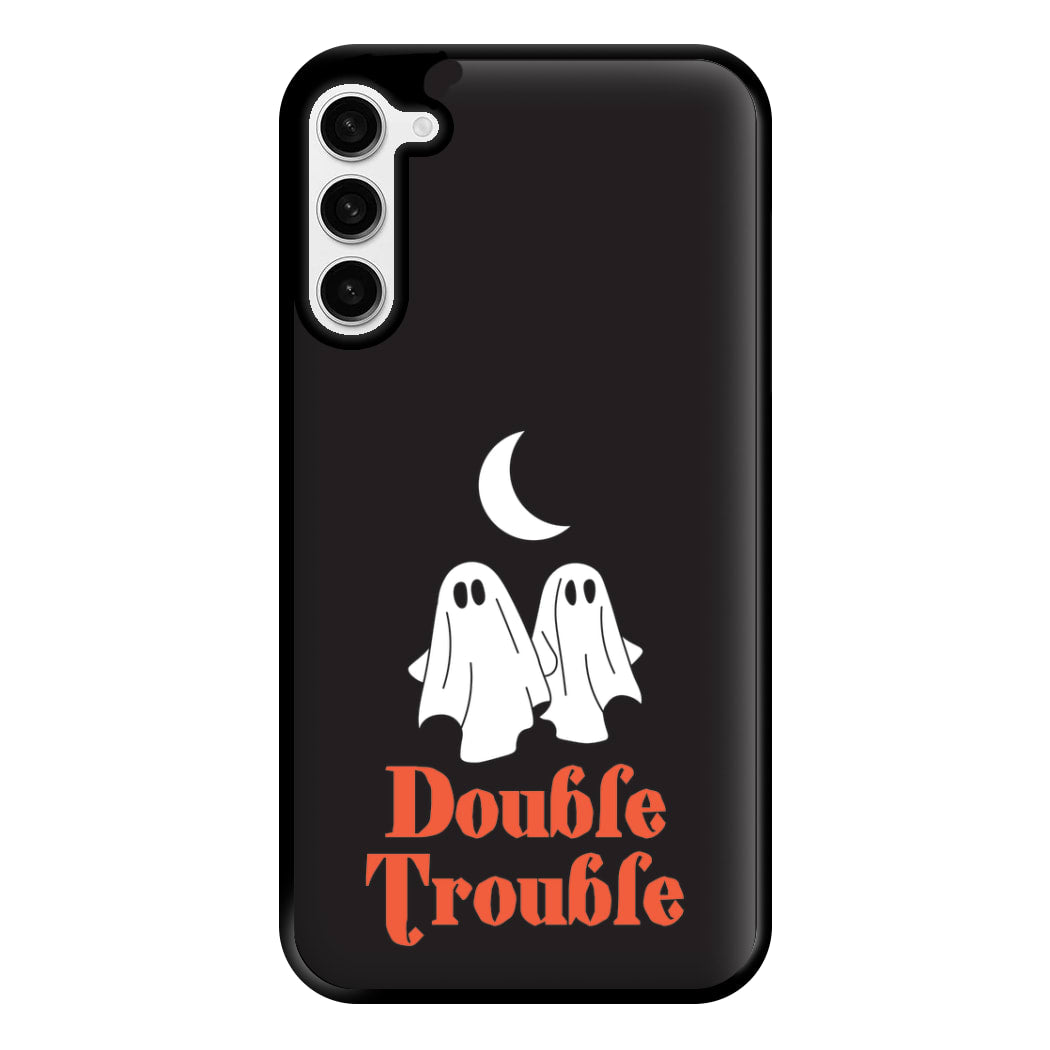 Double Trouble Black Phone Case for Galaxy S23 Plus