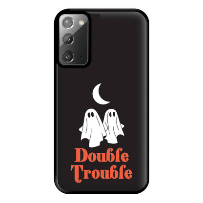 Double Trouble Black Phone Case for Galaxy Note 20 Ultra