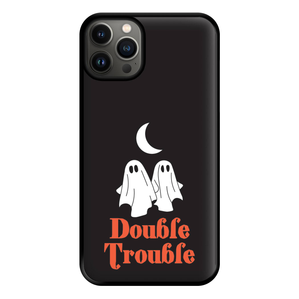 Double Trouble Black Phone Case for iPhone 13