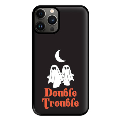 Double Trouble Black Phone Case for iPhone 13 Pro Max