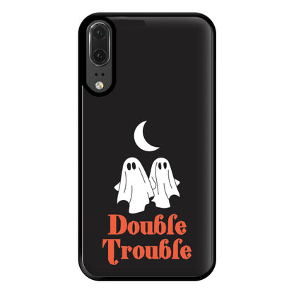 Double Trouble Black Phone Case for Huawei P20