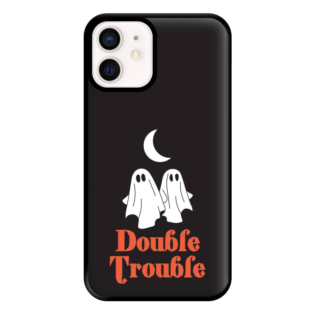 Double Trouble Black Phone Case for iPhone 13 Mini