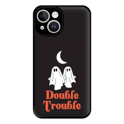 Double Trouble Black Phone Case for iPhone 14