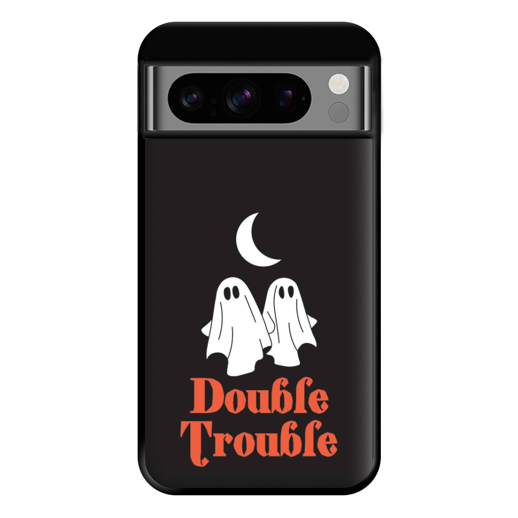 Double Trouble Black Phone Case for Google Pixel 8 Pro