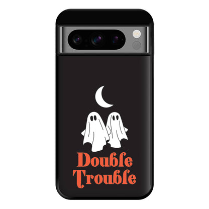 Double Trouble Black Phone Case for Google Pixel 8 Pro