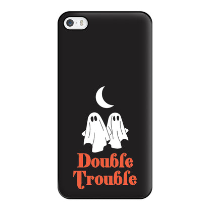 Double Trouble Black Phone Case for iPhone 5 / 5s / SE 2016