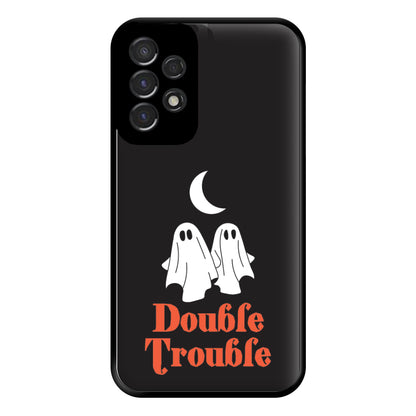 Double Trouble Black Phone Case for Galaxy A53