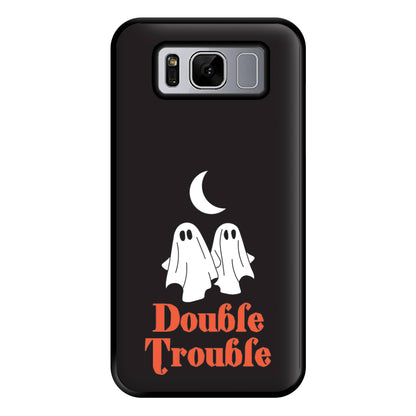 Double Trouble Black Phone Case for Galaxy S8 Plus