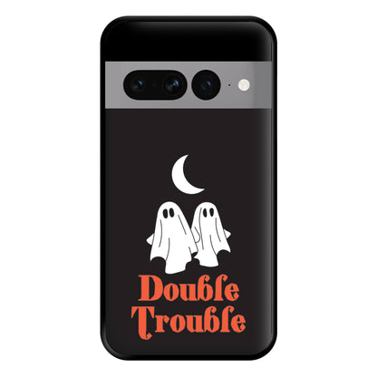 Double Trouble Black Phone Case for Google Pixel 7 Pro