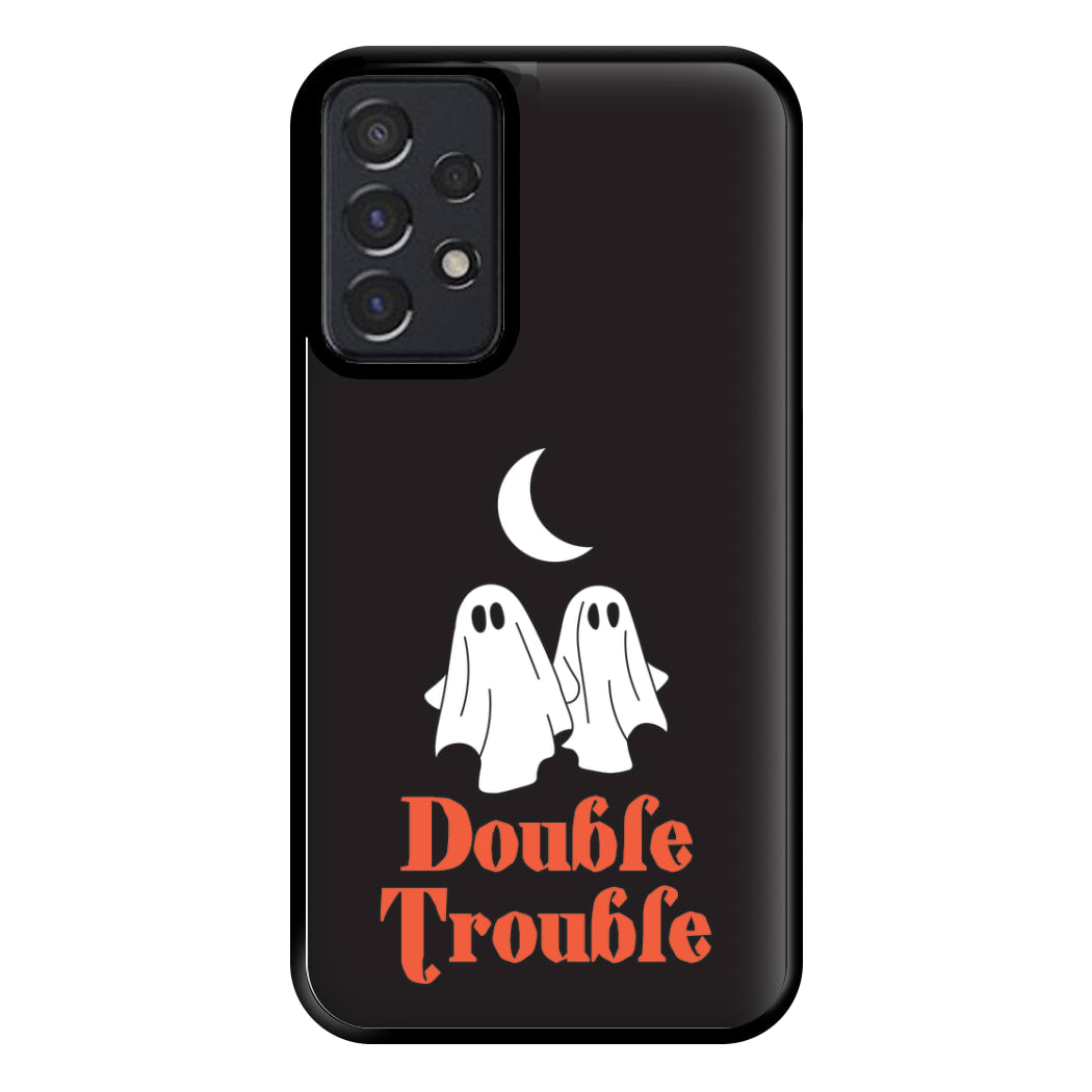 Double Trouble Black Phone Case for Galaxy A52 / A52s