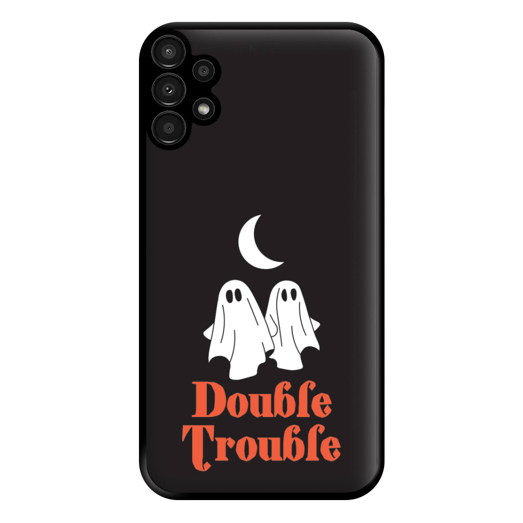 Double Trouble Black Phone Case for Galaxy A13