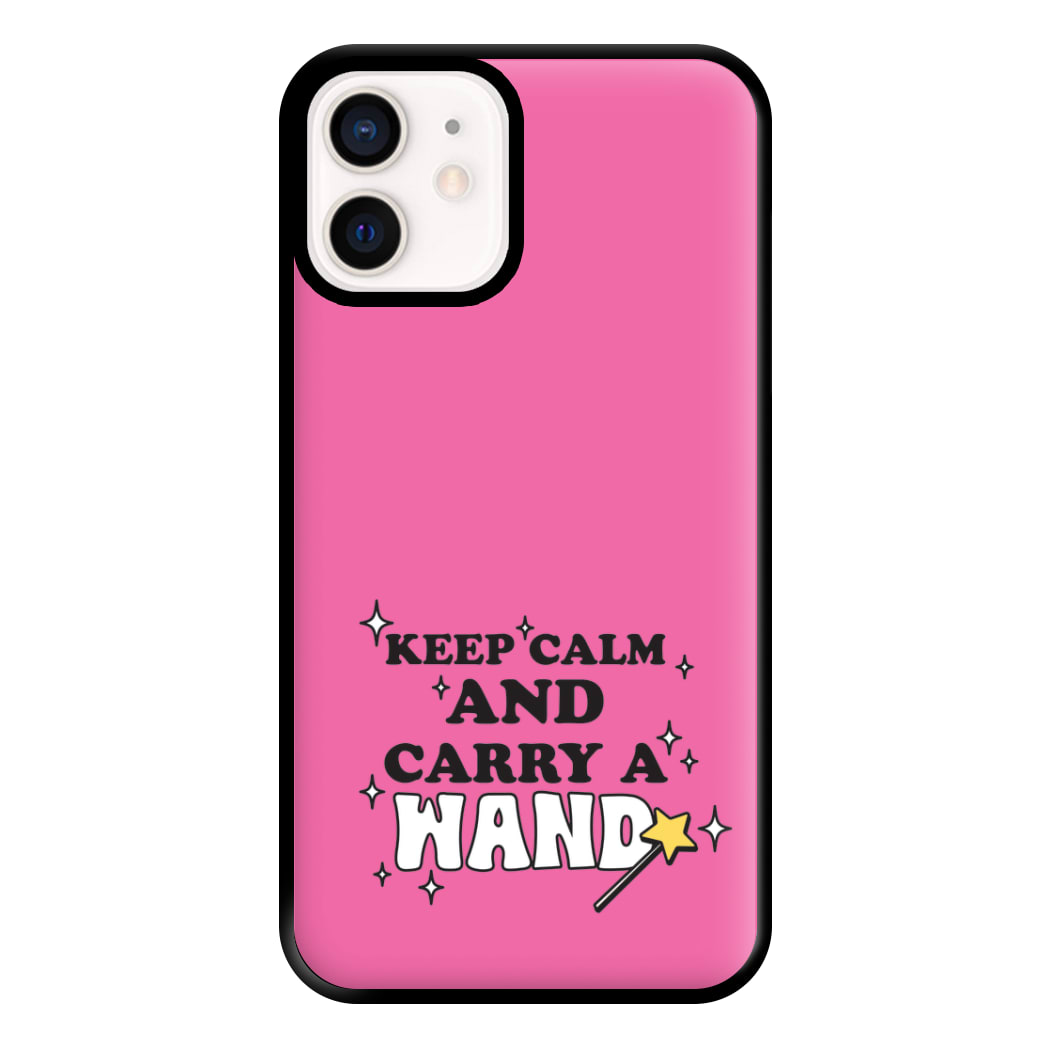 Keep Calm And Carry A Wand Phone Case for iPhone 13 Mini