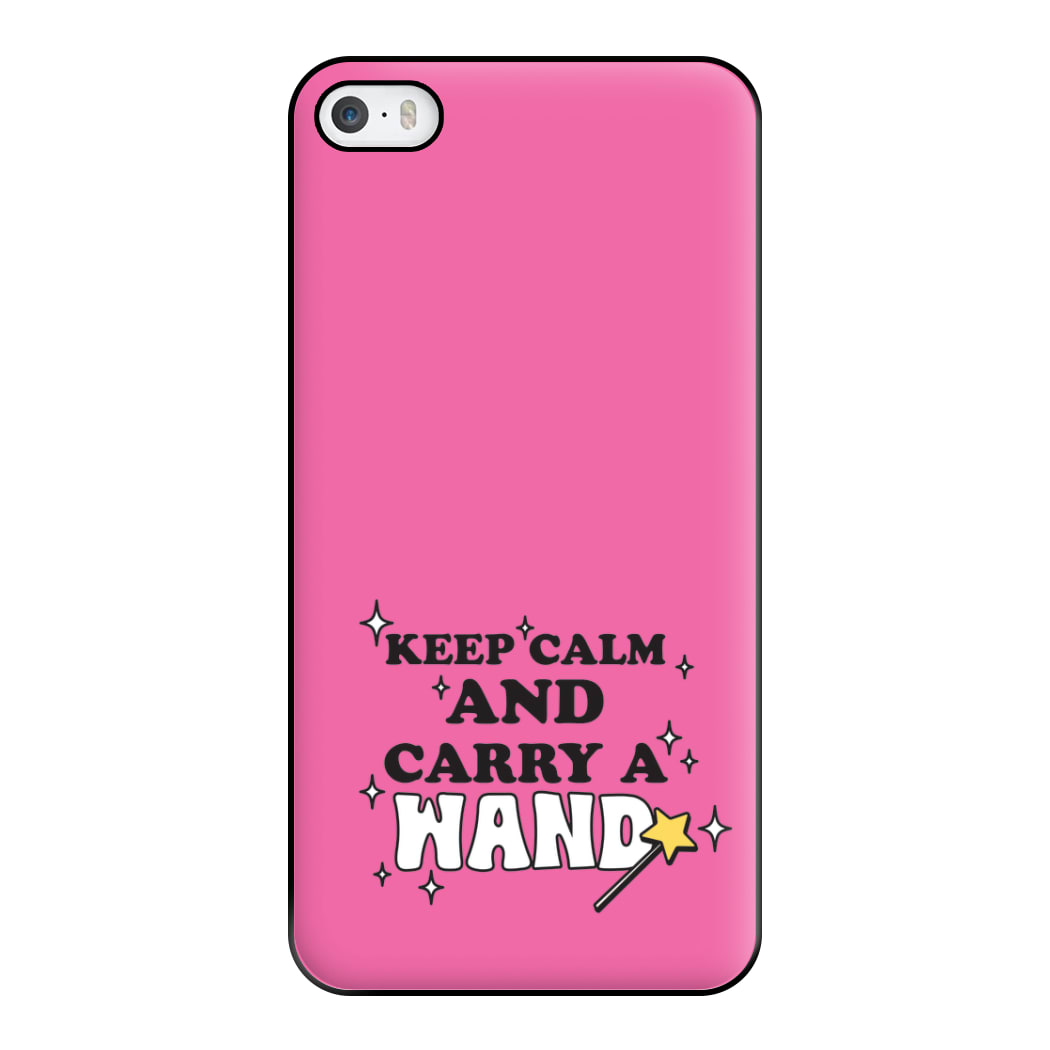 Keep Calm And Carry A Wand Phone Case for iPhone 5 / 5s / SE 2016