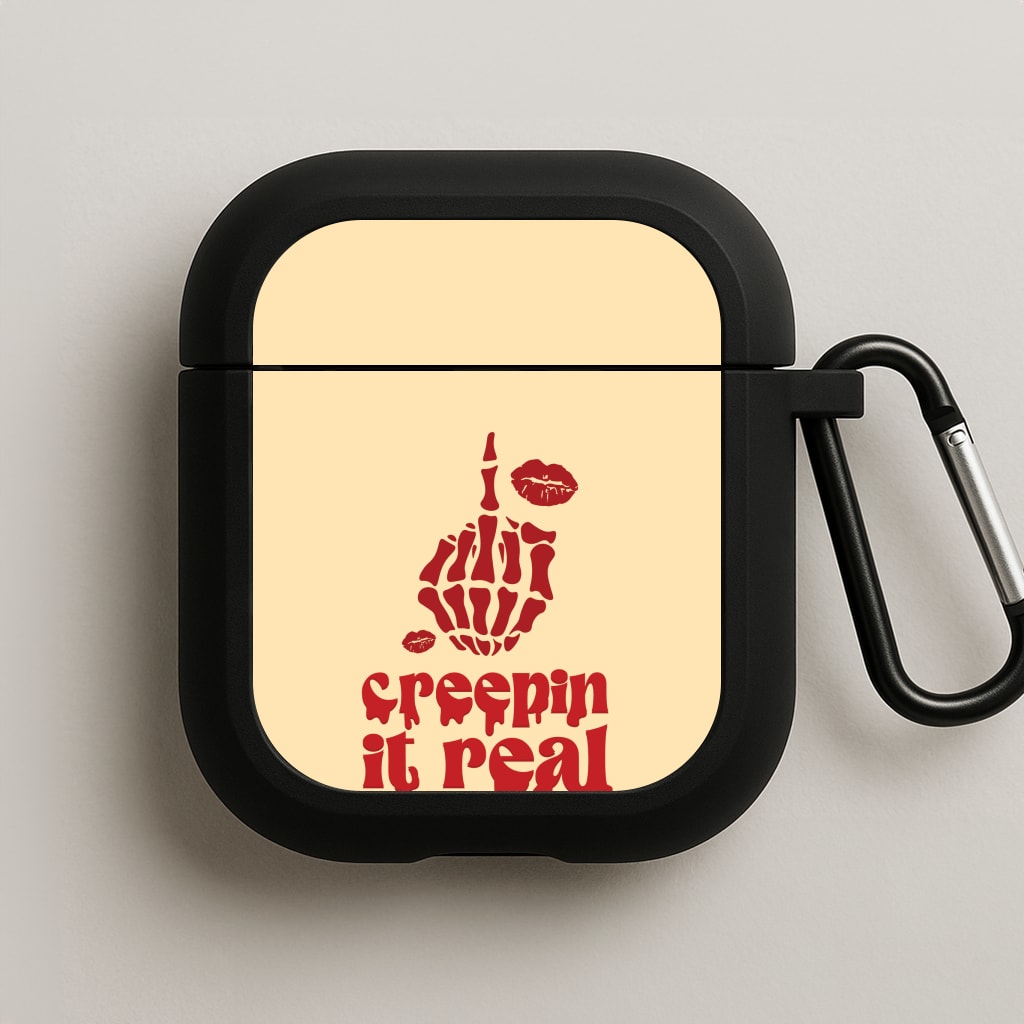 Creepin It Real AirPods Case