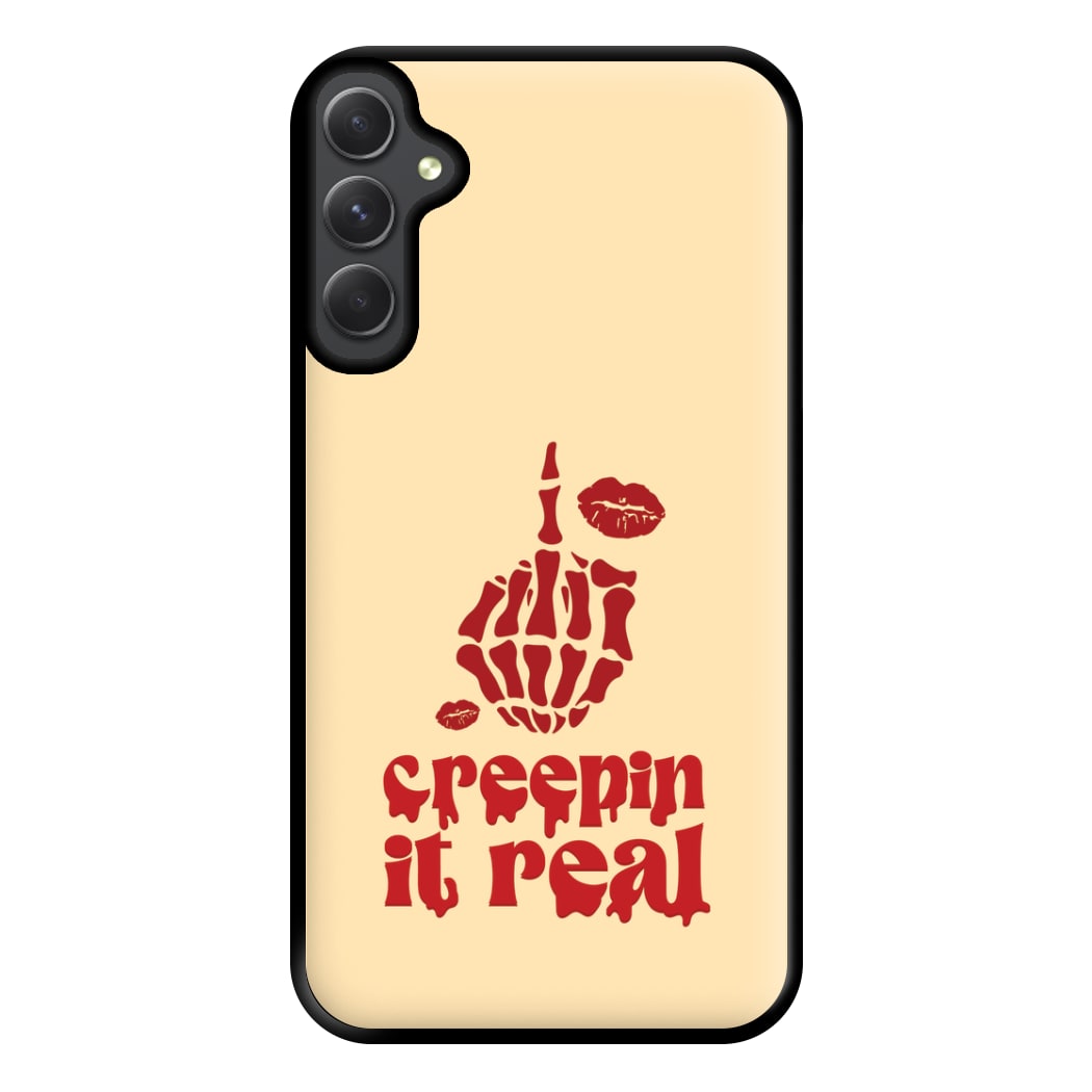 Creepin It Real Phone Case for Galaxy A34