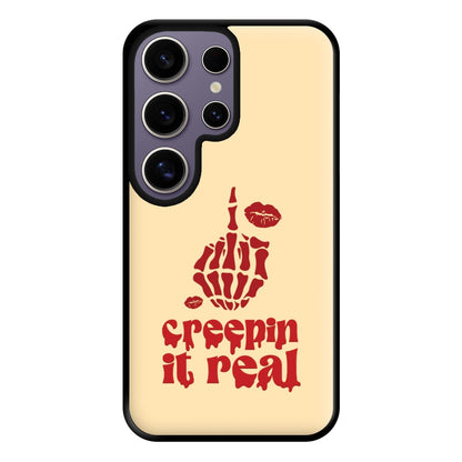 Creepin It Real Phone Case for Galaxy S25 Ultra