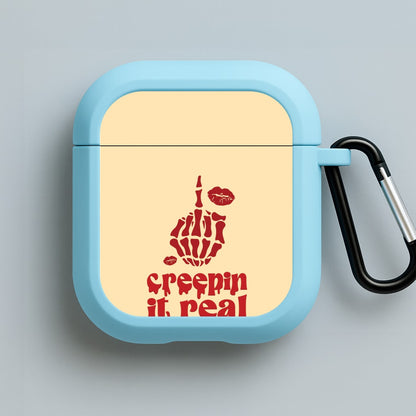 Creepin It Real Blue AirPods Case