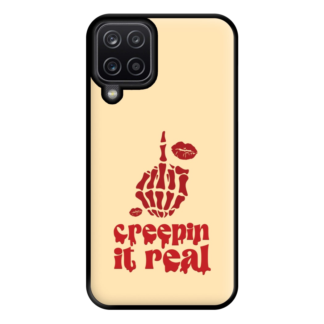 Creepin It Real Phone Case for Galaxy A12