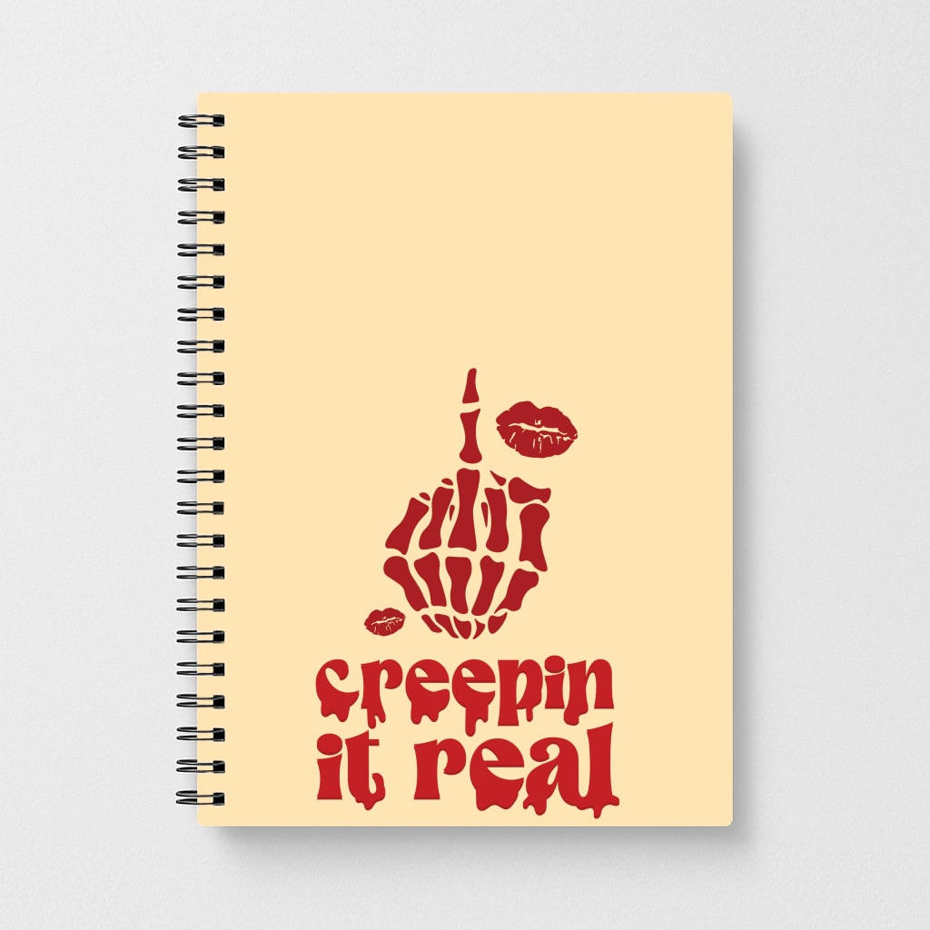 Creepin It Real Notebook