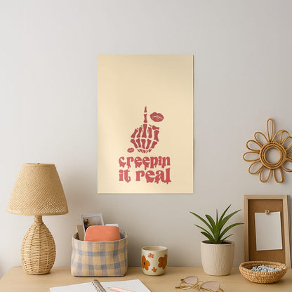 Creepin It Real Art Print