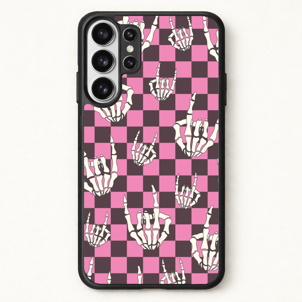 Rock On Skeleton Phone Case for Galaxy S26 Ultra