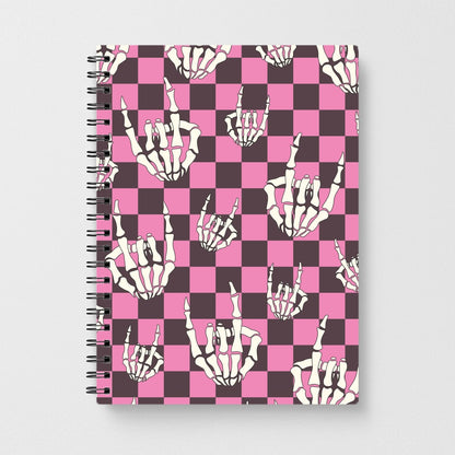 Rock On Skeleton Notebook