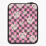 Rock On Skeleton Laptop Sleeve 1