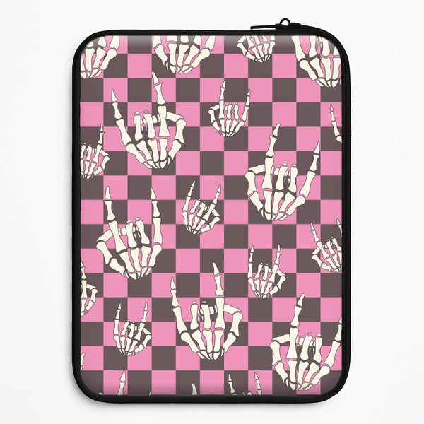Rock On Skeleton Universal Laptop Sleeve