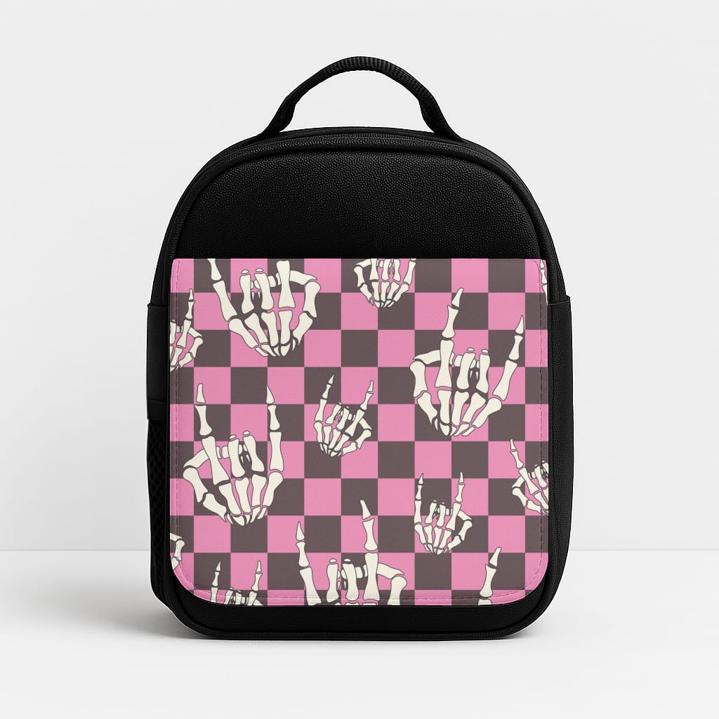 Rock On Skeleton Insulated Lunchbox