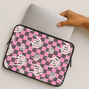 Rock On Skeleton Laptop Sleeve 2