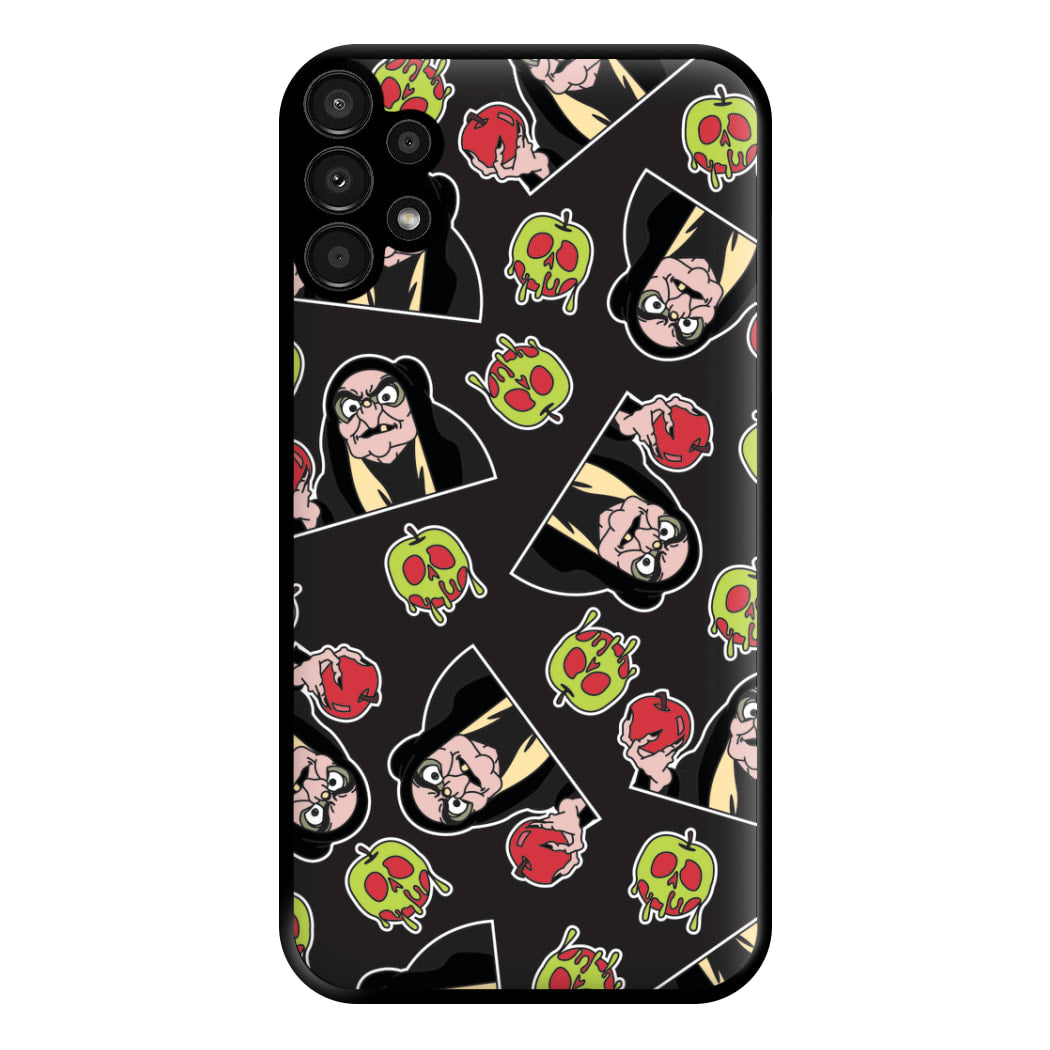 Witch Pattern Phone Case for Galaxy A13