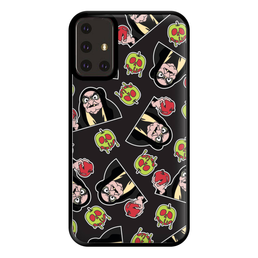 Witch Pattern Phone Case for Galaxy A71