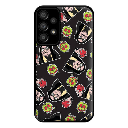 Witch Pattern Phone Case for Galaxy A33